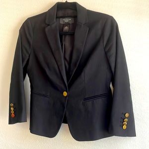 Ann Taylor Black Tailored Blazer